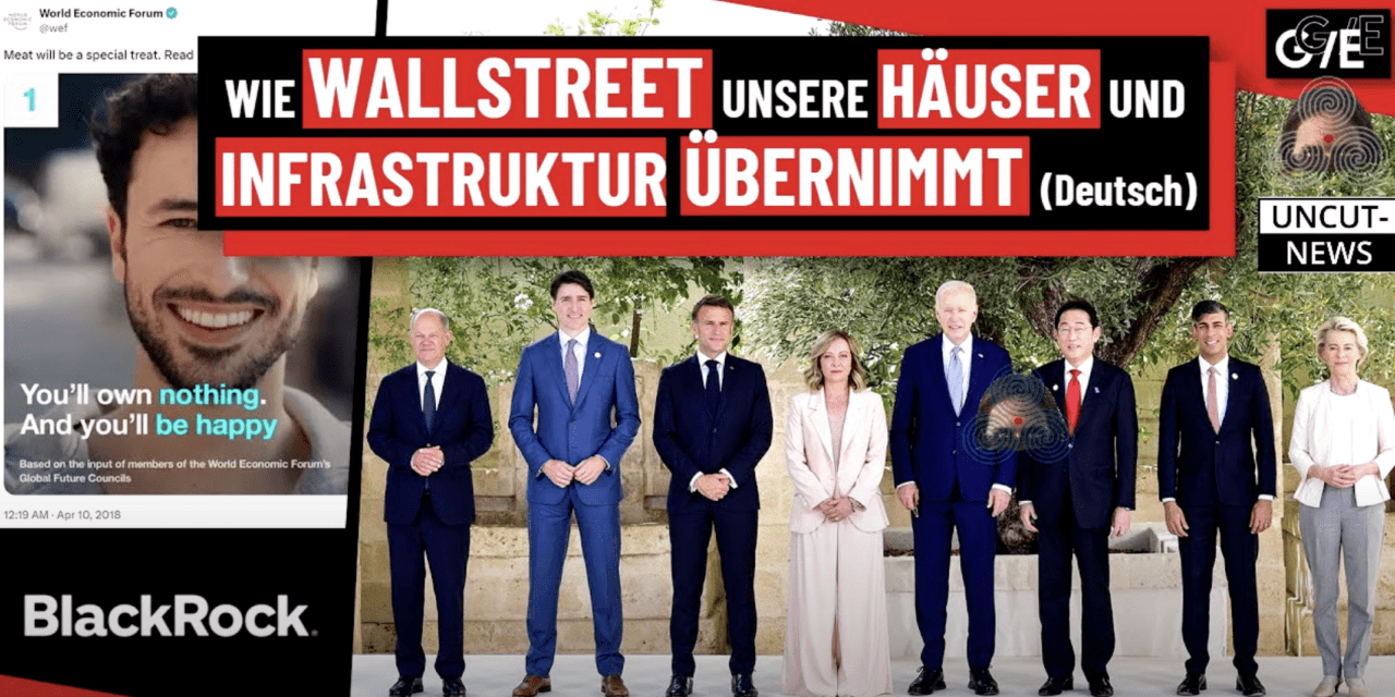 Neo Feudalismus – G7 hilft Blackrock b. Kauf v. Infrastruktur (Geopolitical Economy Report -Deutsch)